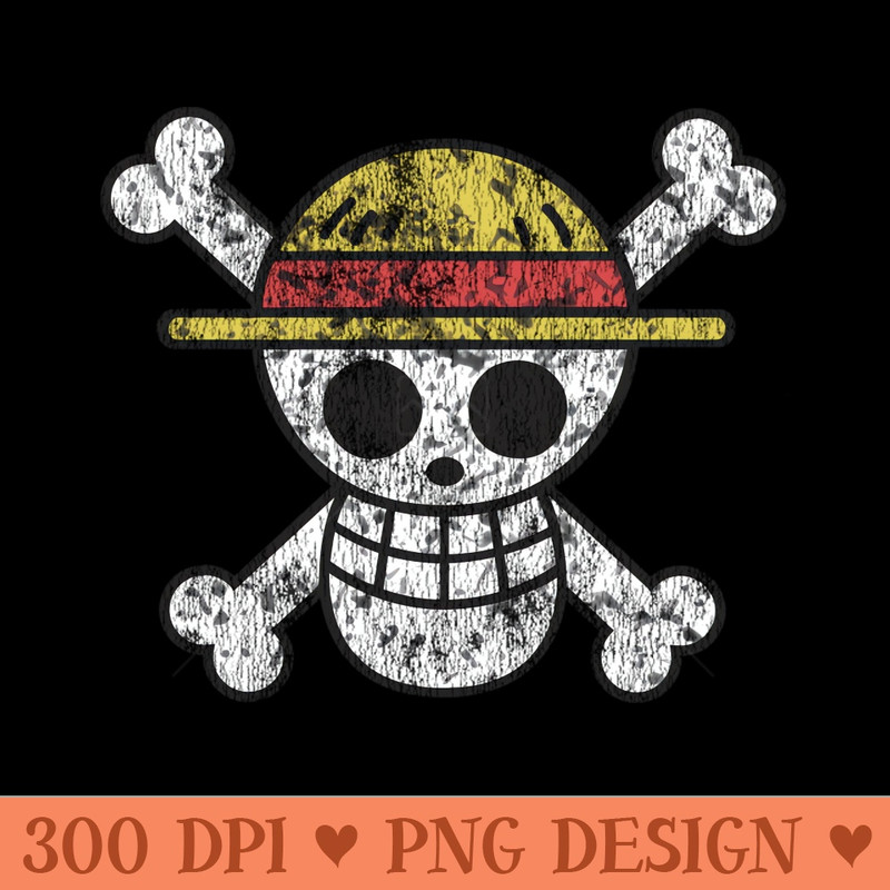 One Piece Vintage - Sublimation PNG Designs - Professional Design