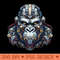 Mecha Apes S01 D87 - PNG Designs - Unique