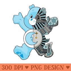 mecha cyborg care bear artwork - download png graphics