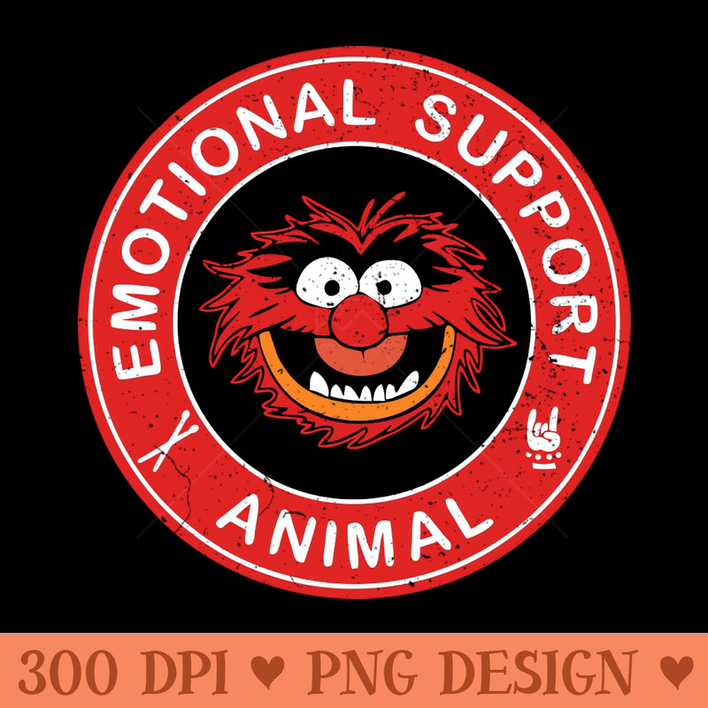 Muppets Emotional Support Animal - PNG Download Pack - High Quality 300 DPI