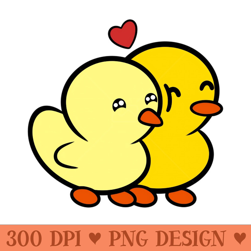 Duckie and Duck Nuzzle u003c3 - PNG Download Website - Unique
