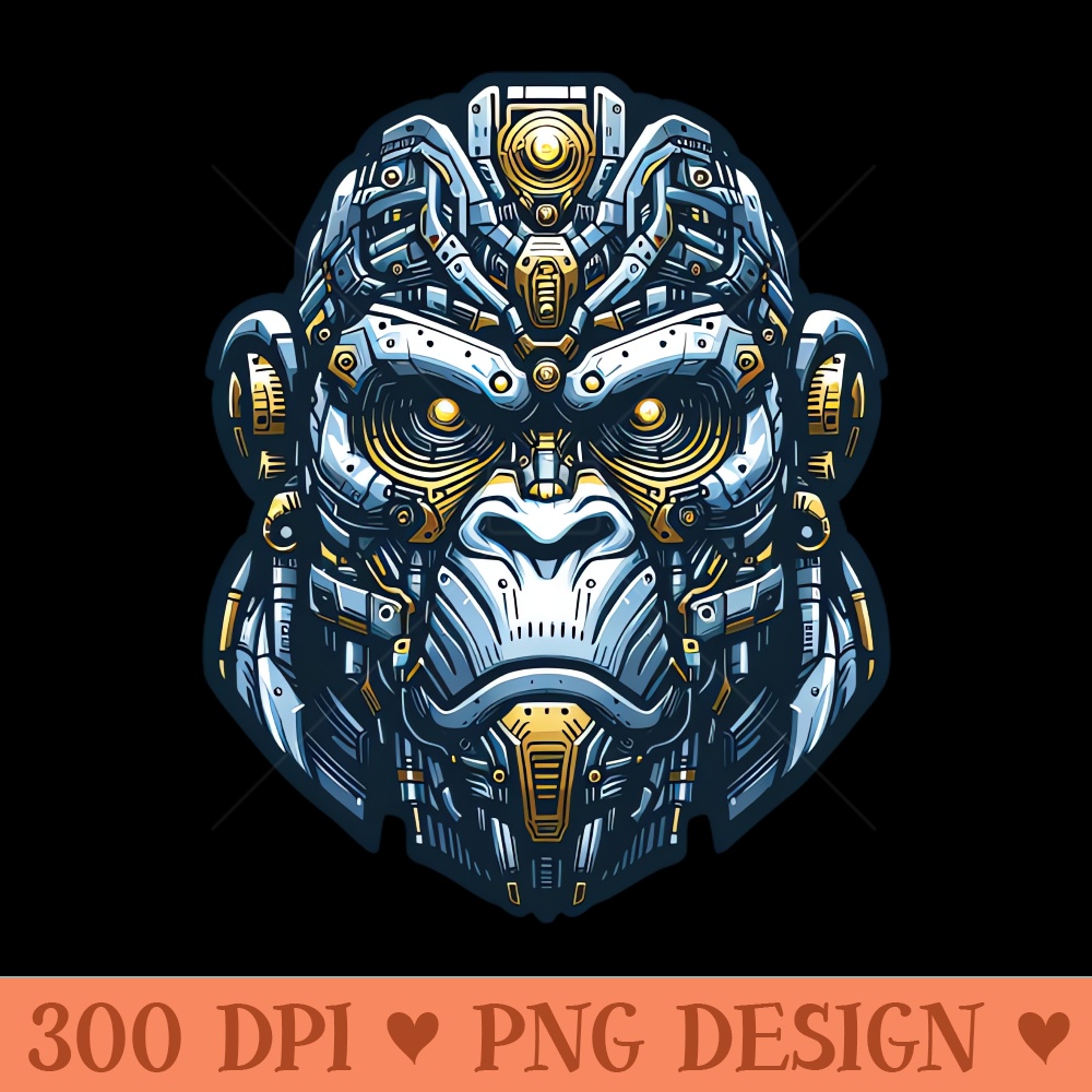 Mecha Apes S04 D55 - PNG Download Library - Unique