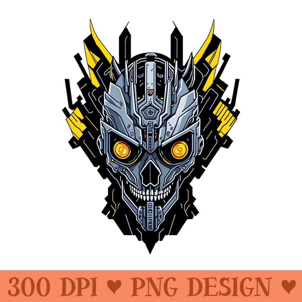 Mecha Skull S03 D34 - Transparent PNG - Latest Updates