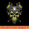 Mecha Skull S01 D40 - PNG Image Downloads - Variety
