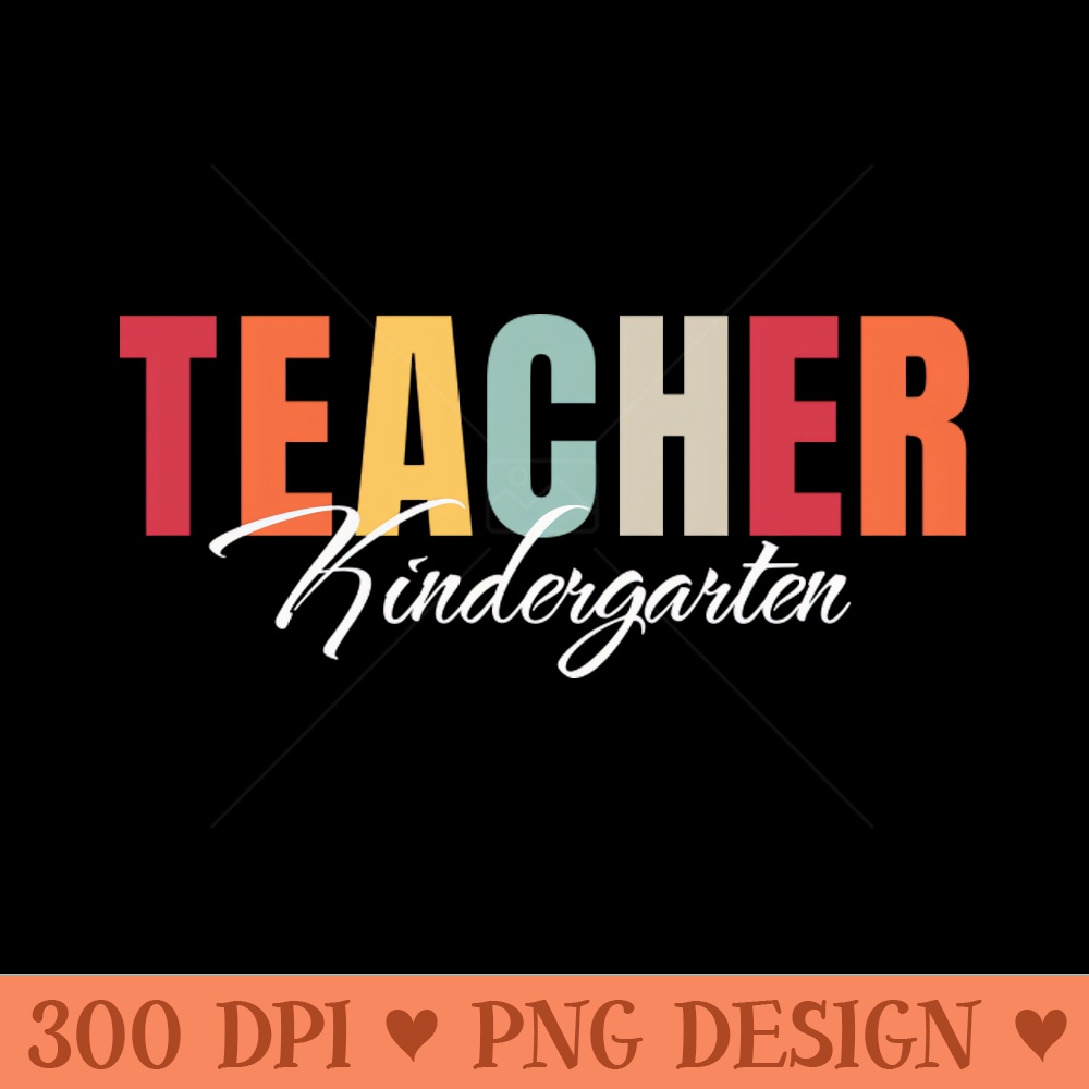 Kindergarten teacher tee - PNG Download Website - Customer Support