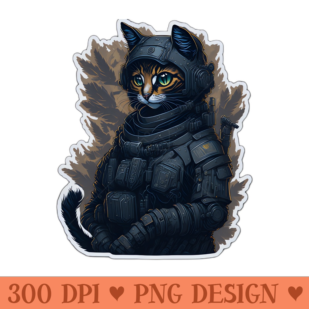 Mecha Cat017 - Sublimation PNG - Popularity