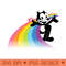 FELIX RAINBOW - PNG Printables - Good Value