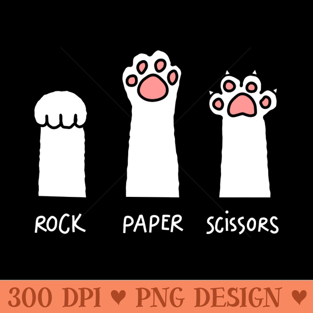 Rock Paper Scissors Funny cat - PNG Download Website - Latest Updates