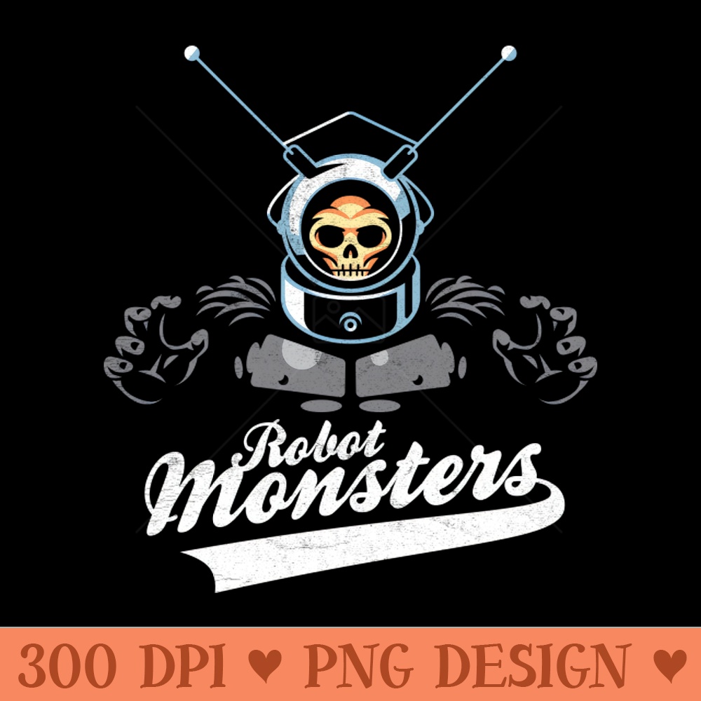 Robot Monster Plain - PNG Downloadable Art - Latest Updates