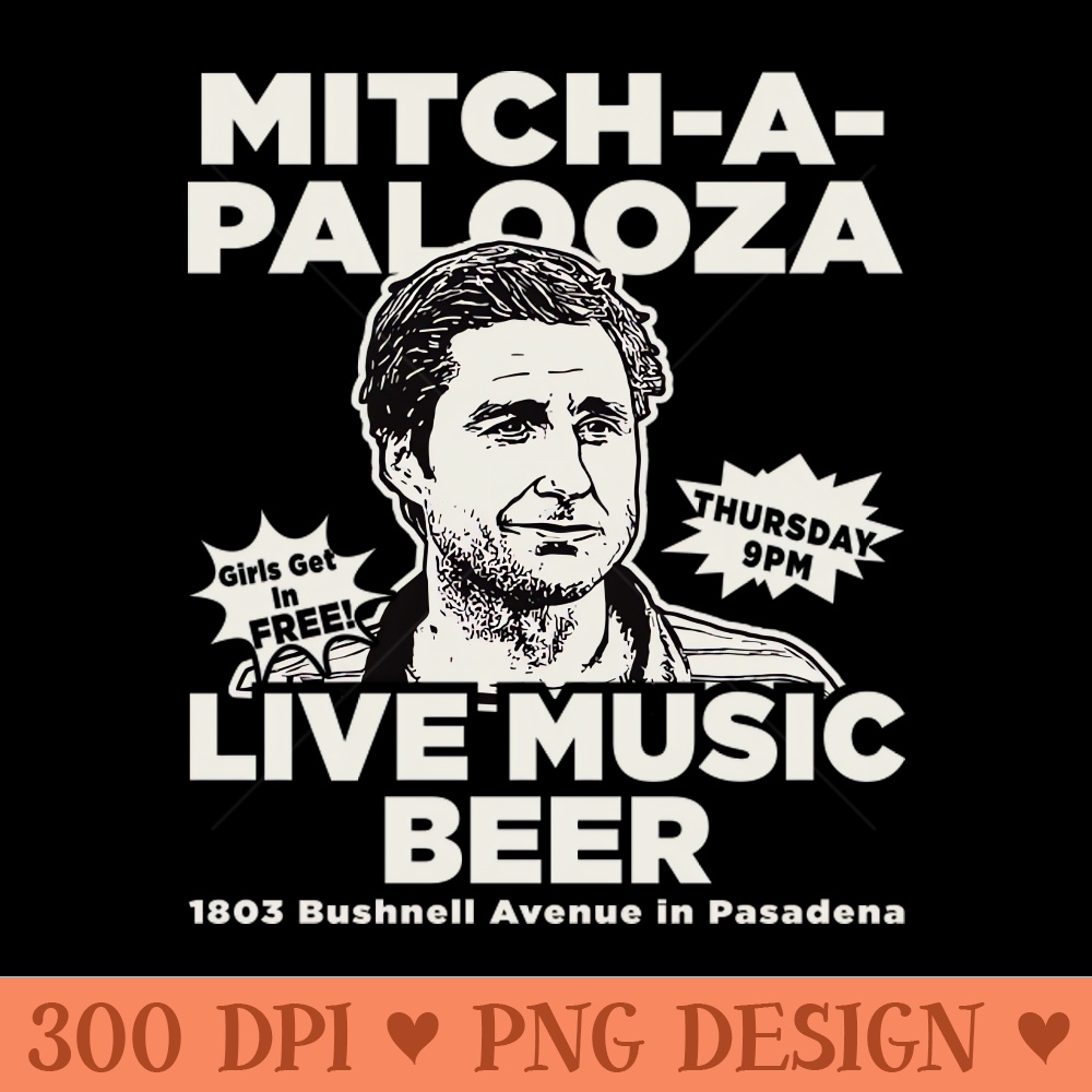 MitchAPalooza Flyer Dks - High Quality PNG - Customer Support