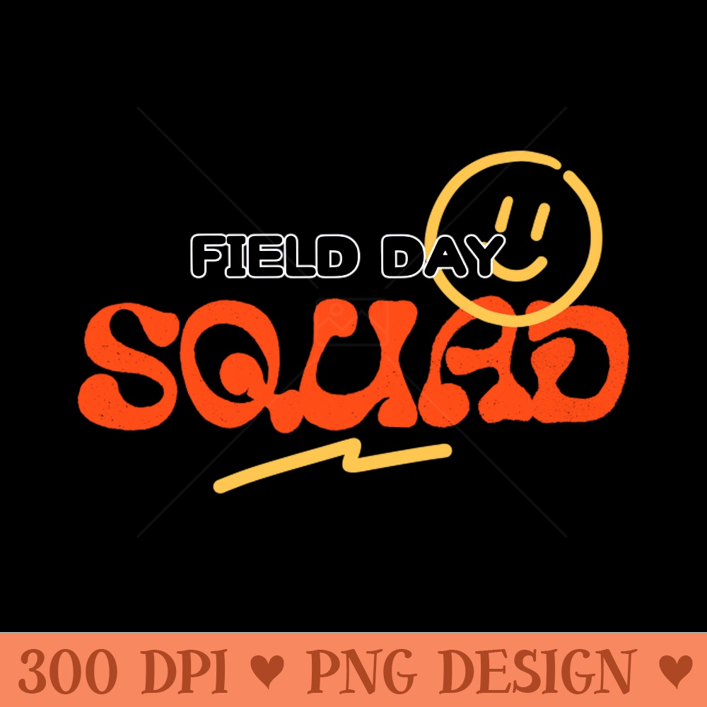 Cool field day squad design - PNG Image Downloads - Unique