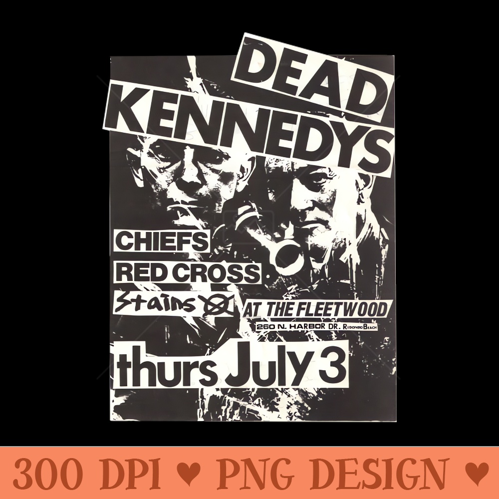 Dead Kennedys Vintage - Downloadable PNG - Flexibility