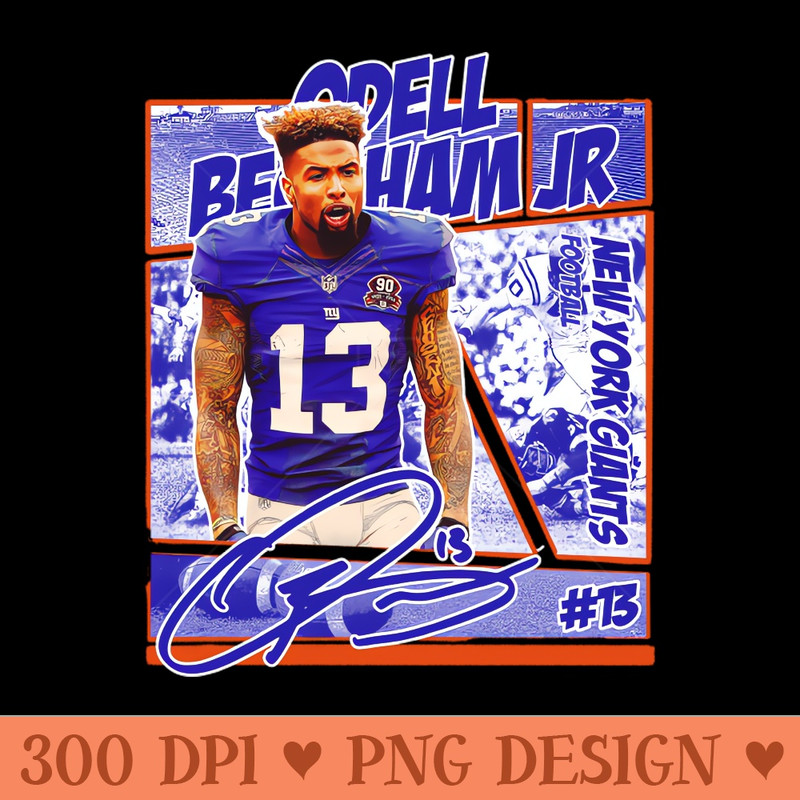 Odell Beckham Retro Classic Comics - PNG Download Website - Variety