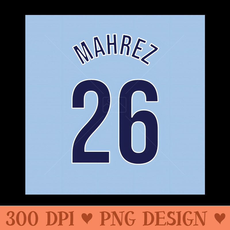 Mahrez 26 Home Kit 2223 Season - PNG Image Downloads - Popularity