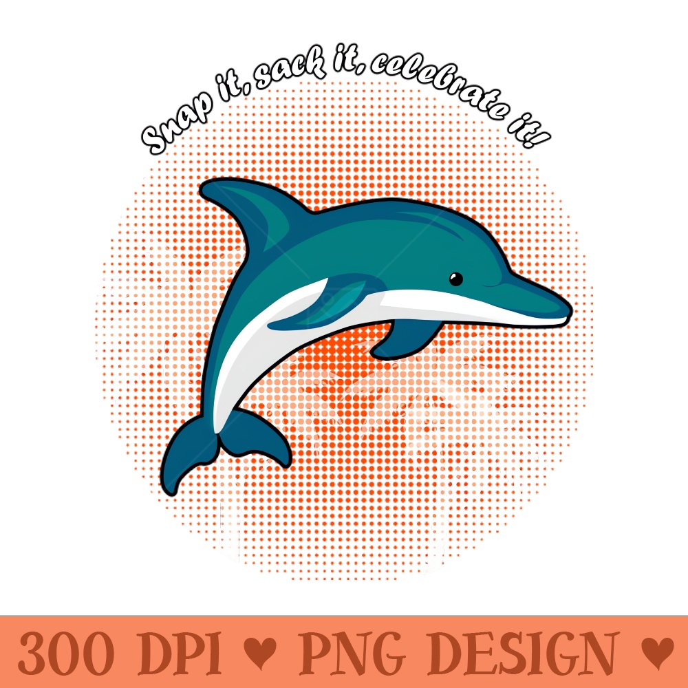 Back Dolphin Snap It - PNG Downloadable Resources - Latest Updates