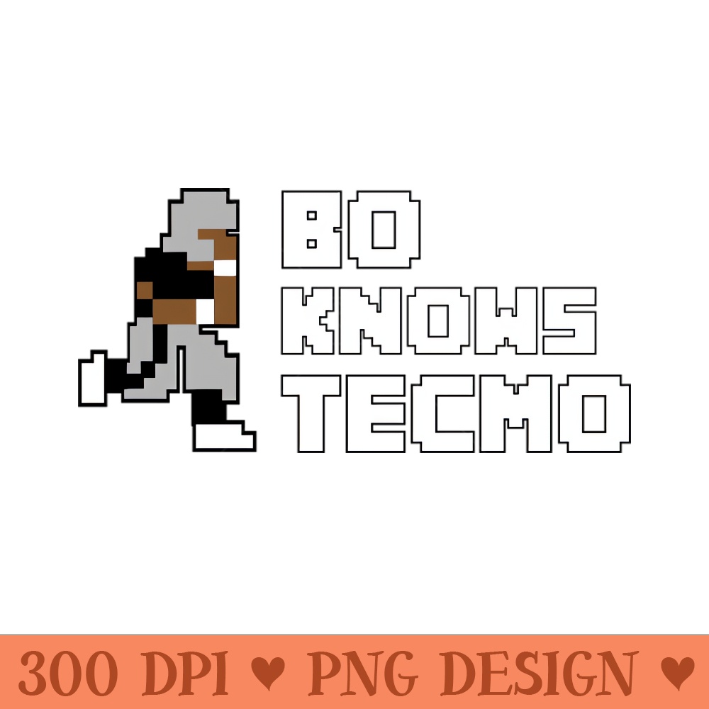 Bo Knows Tecmo - PNG Image Downloads - Flexibility