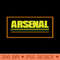 Retro Stripe Arsenal T - PNG Downloadable Resources - Latest Updates