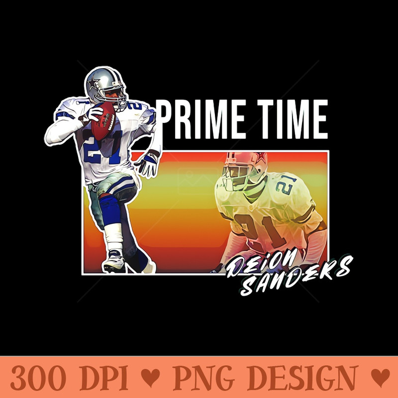 Deion - Sublimation PNG - High Quality 300 DPI