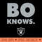 BO KNOWS RAIDER NATION - PNG Download Library - Convenience