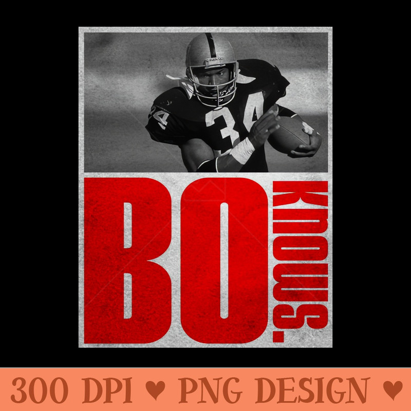 Bo Knows - Download PNG Graphics - Convenience