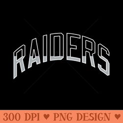 raiders - sublimation png