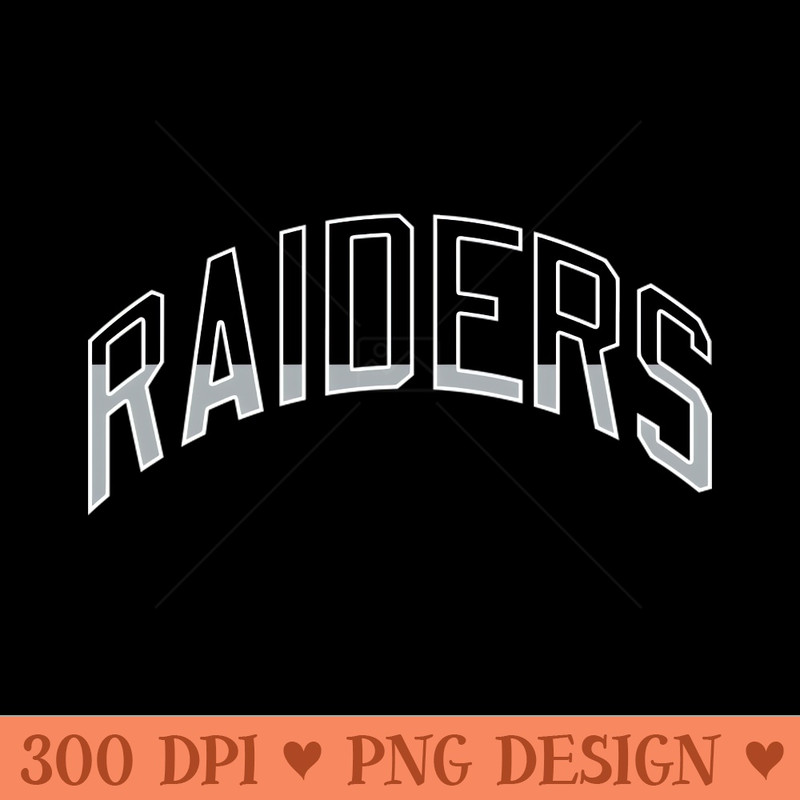 Raiders - Sublimation PNG - High Quality 300 DPI