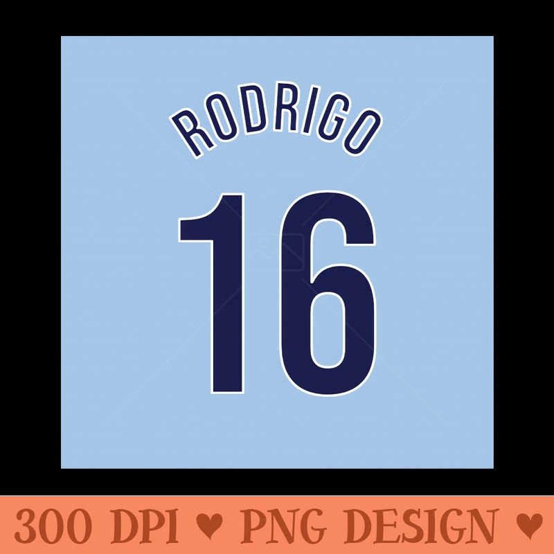 Rodrigo 16 Home Kit 2223 Season - High Quality PNG - Convenience