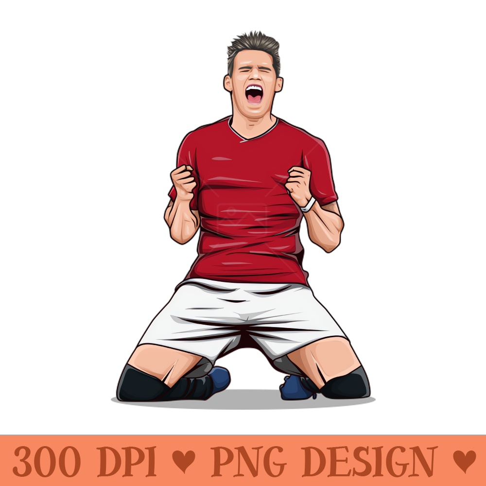 Scott McTominay - PNG Downloadable Art - High Quality 300 DPI
