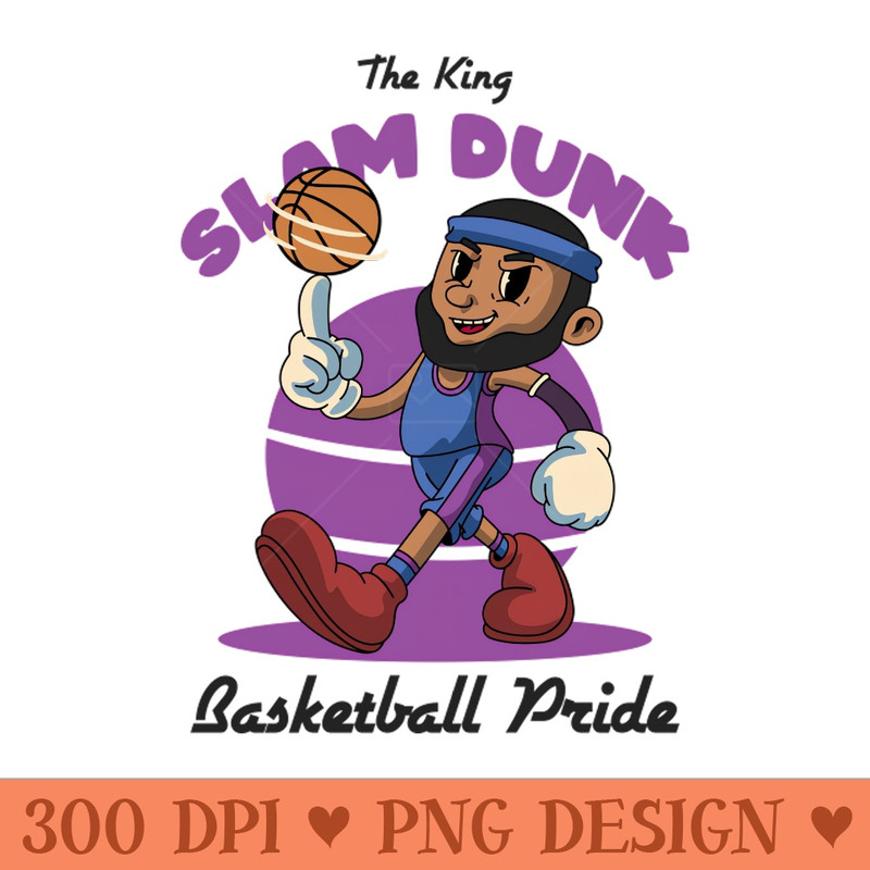 The King Slam Dunk - High Quality PNG - Unique