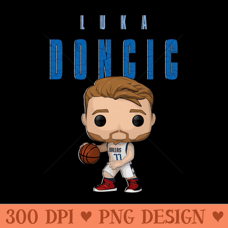 Luka Doncic - Downloadable PNG - High Quality 300 DPI