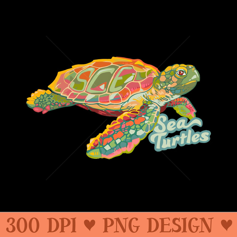 SCE Sea Turtles - PNG Download - Customer Support