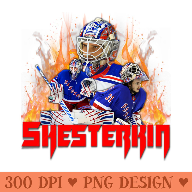 Igor Shesterkin Heavy Metal - PNG Designs - Variety