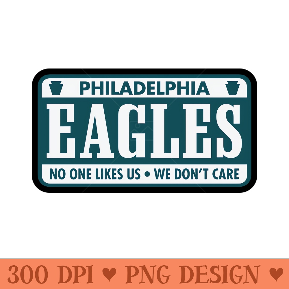 Eagles License Plate - High Quality PNG - Convenience