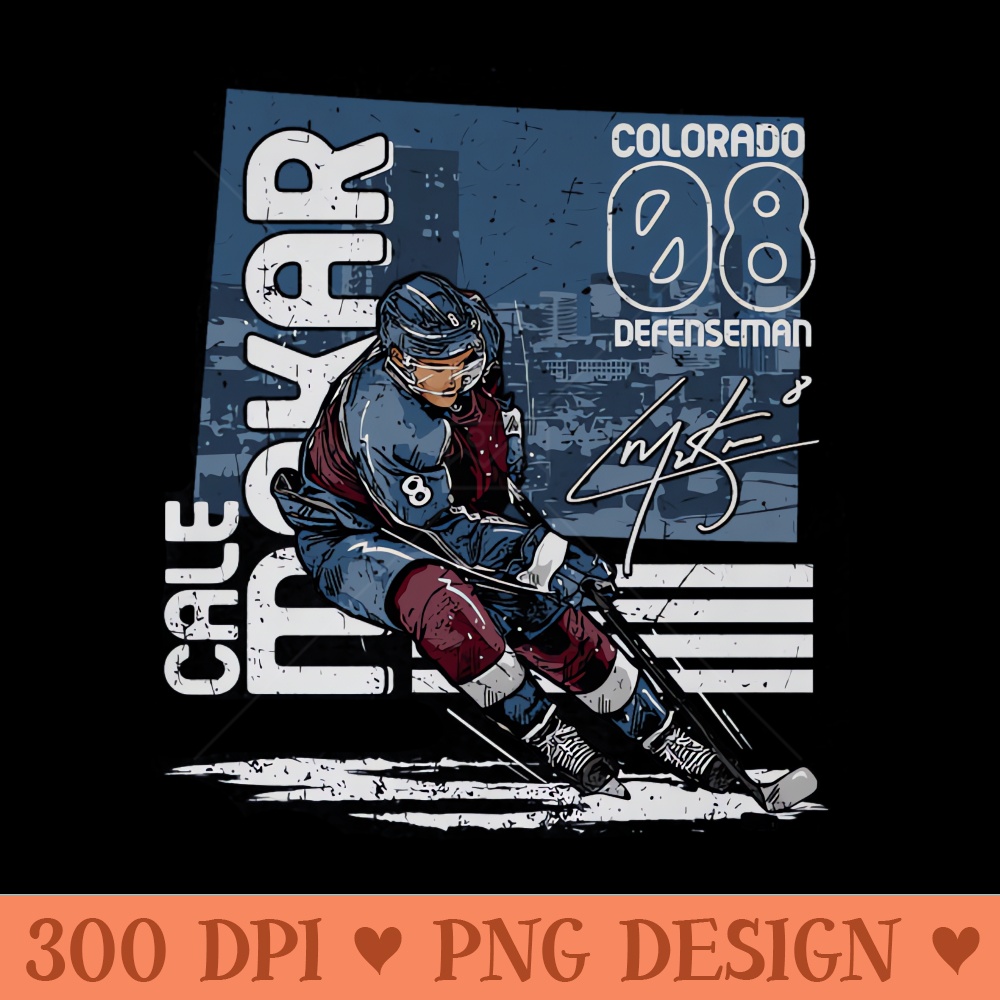 Cale Makar Colorado State - PNG Clipart - Customer Support