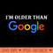 Im Older than Google - PNG Download Pack - Customer Support