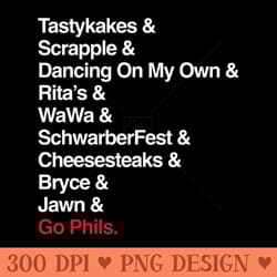 go phillies. only philly people understand - png download bundle