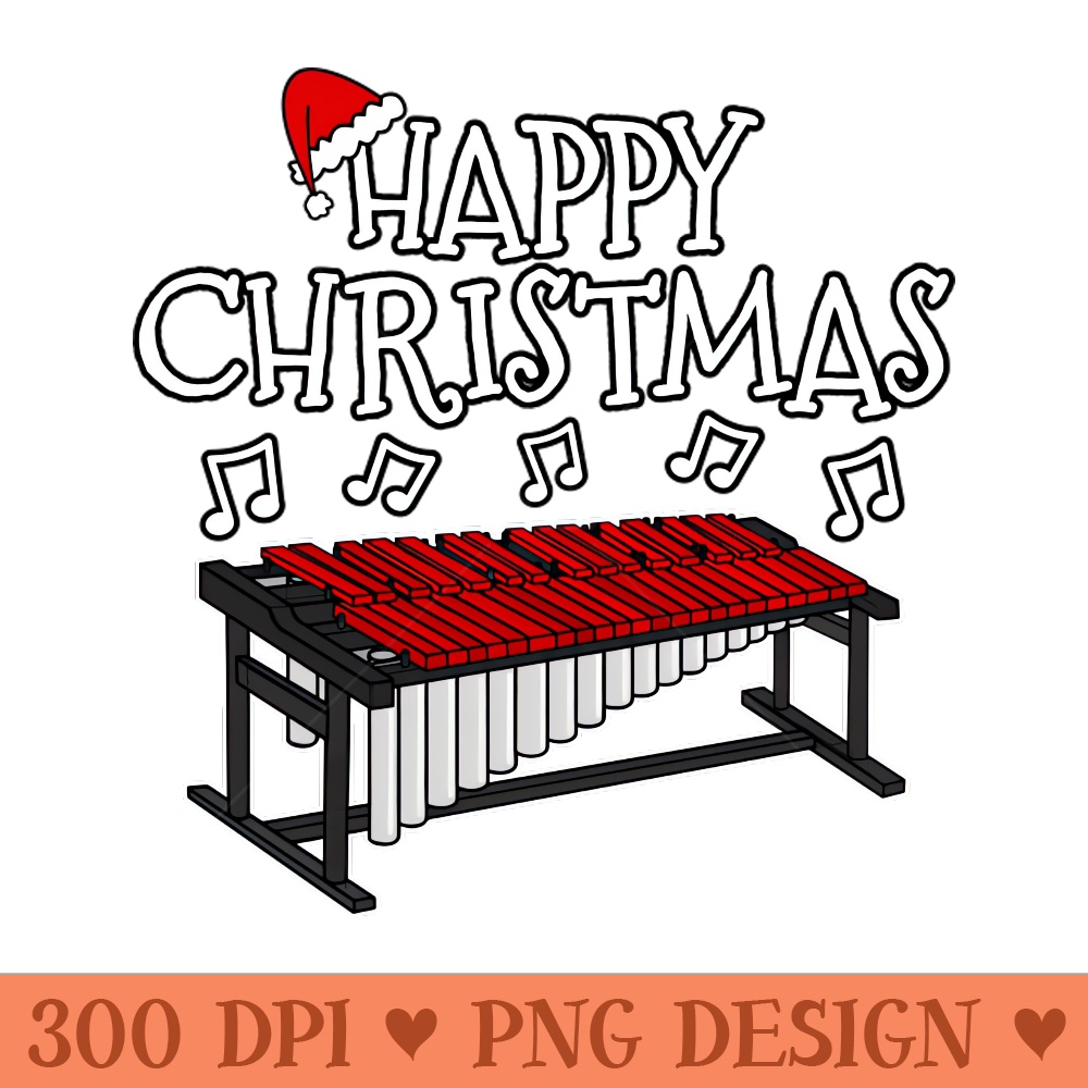 Christmas Marimba Marimbist Music Teacher Xmas - PNG Design Downloads - Flexibility