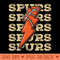 Funny Sports Spurs Proud Name Basketball Classic - PNG Clipart - Unique