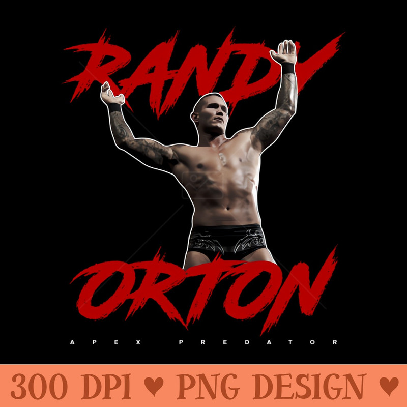 Wwe Randy Orton Smackdown - PNG Downloadable Art - Professional Design