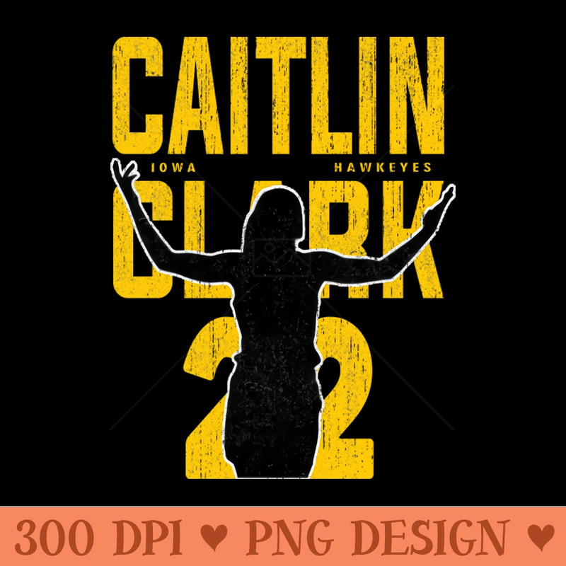 Caitlin Clark Vintage - PNG Download Pack - Flexibility