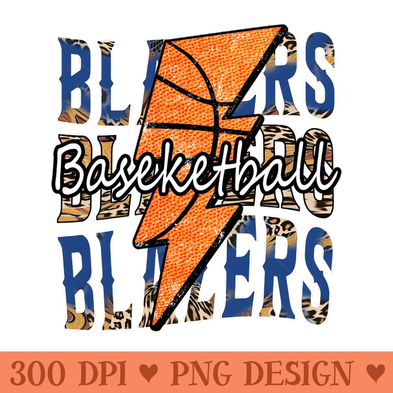Graphic Basketball Blazers Proud Name Vintage - High-Quality PNG Download - Flexibility