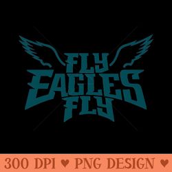 fly eagles fly - png clipart