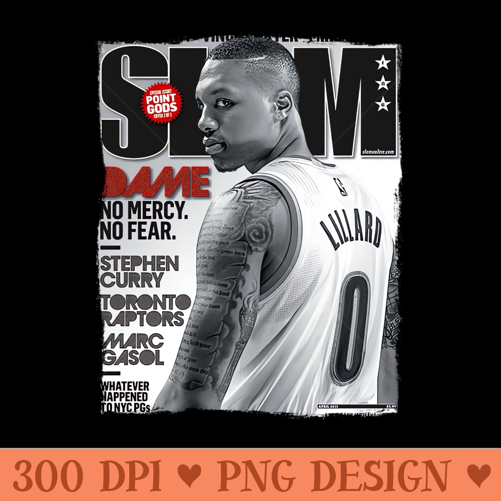 Dame Slam mag - Transparent PNG - Professional Design