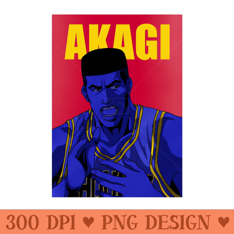 Akagi Slam Dunk - PNG Clipart - Good Value