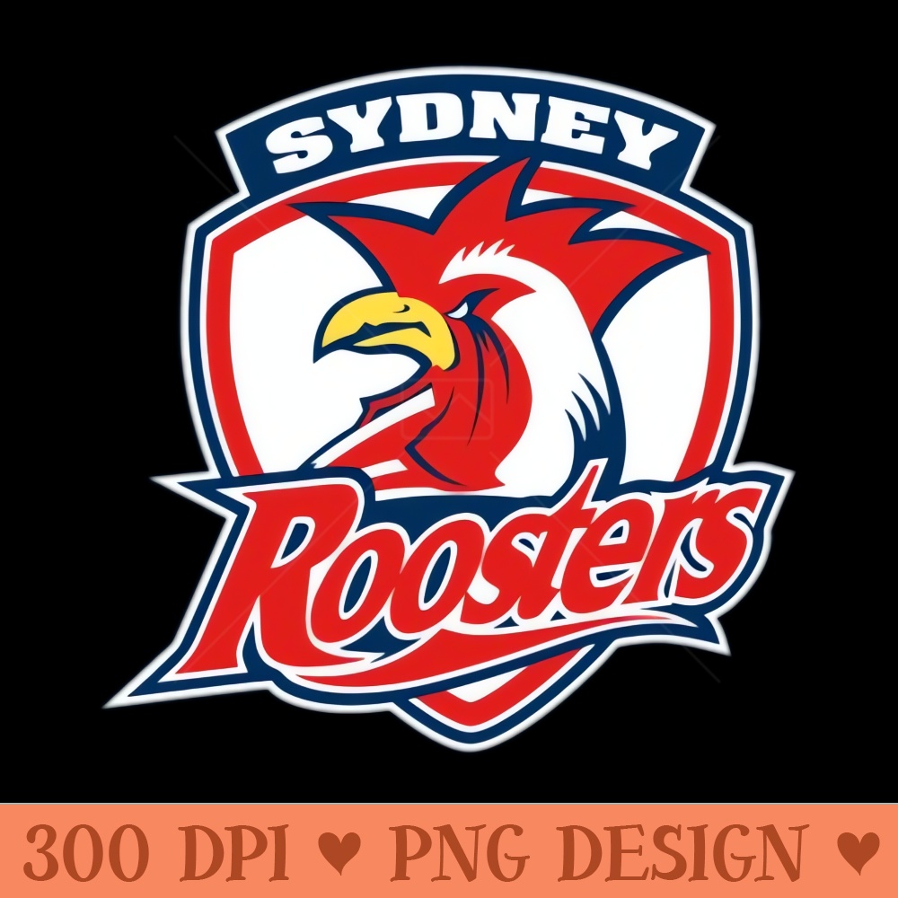 Sydney Roosters - Premium PNG Downloads - Variety