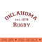 Arched Rugby Oklahoma - Digital PNG Graphics - Latest Updates