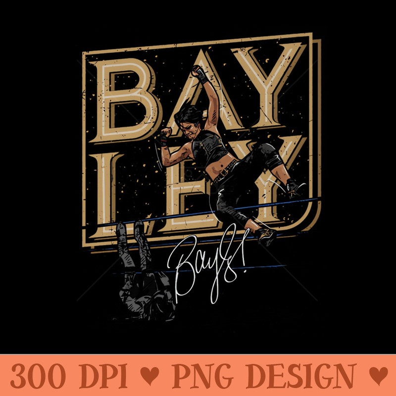 Bayley Elbow Drop - PNG Designs - Good Value