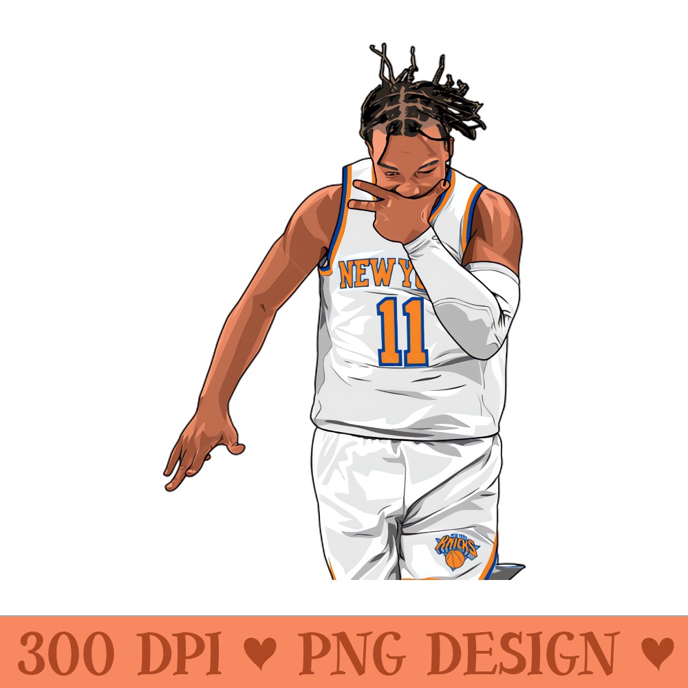 JALEN BRUNSON - Digital PNG Files - Professional Design