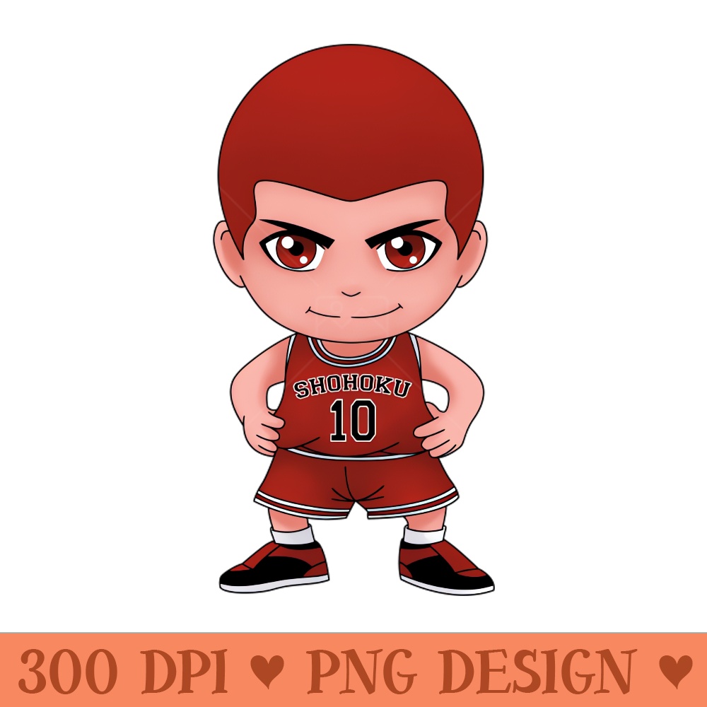 Chibi Hanamichi - Sublimation PNG - Professional Design
