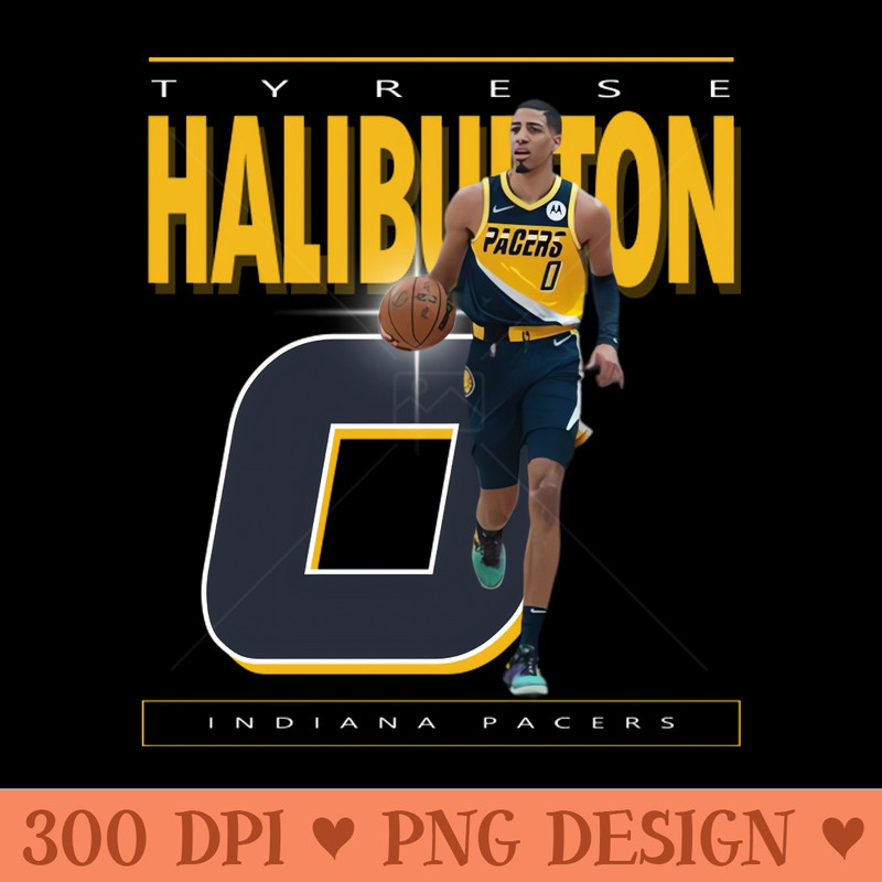 Tyrese Haliburton - Vector PNG Download - Popularity